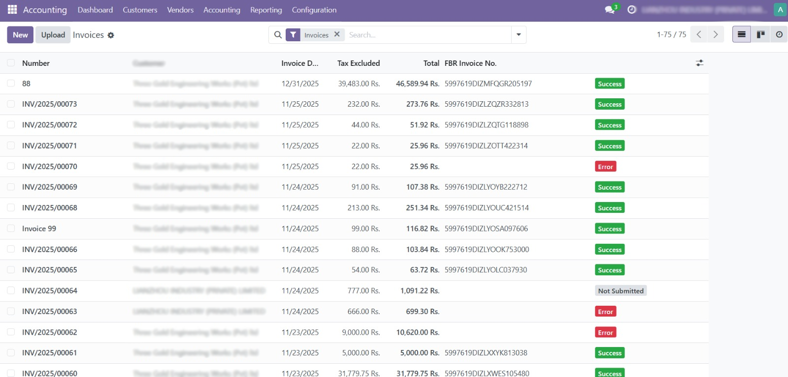 Finpal FBR Digital Invoicing